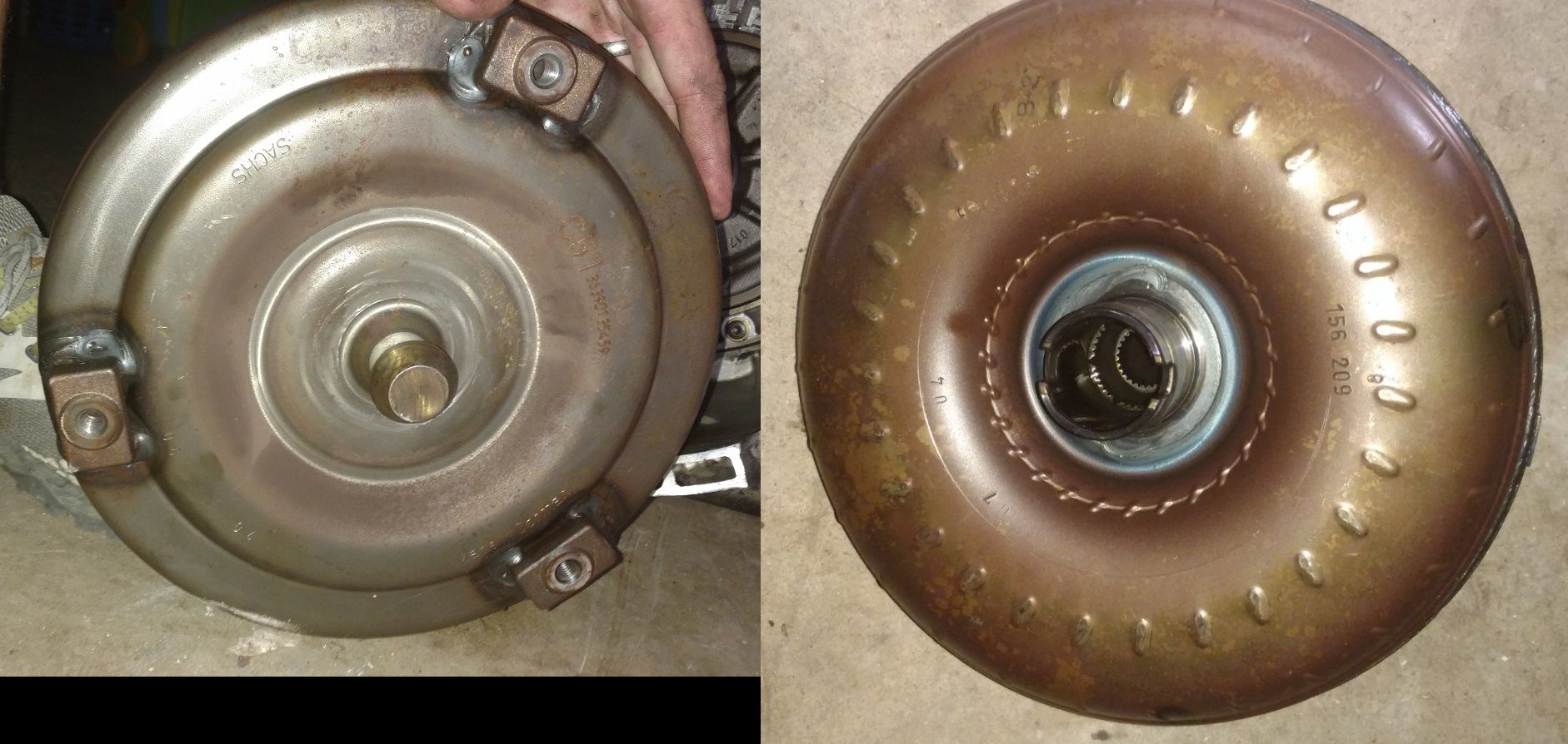 First Time 05 BMW 325i E46 Rear Main Seal Leak (I think)